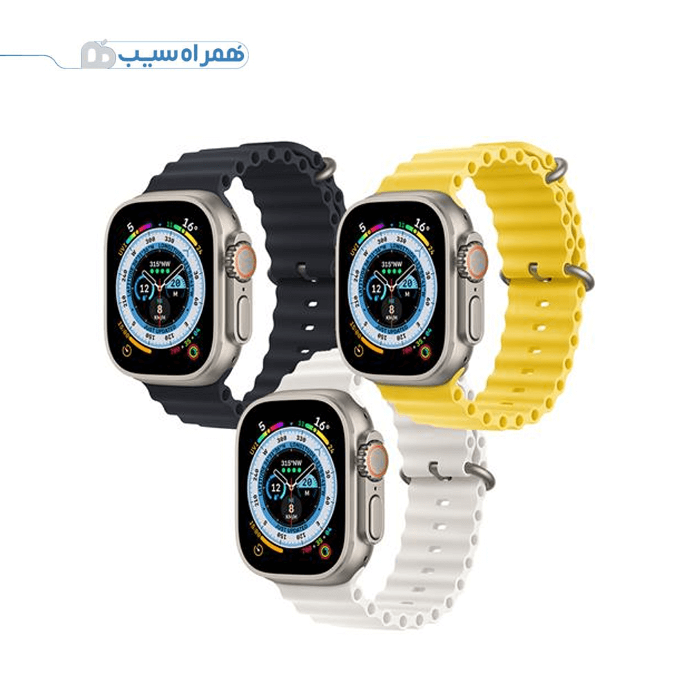 سه رنگ ساعت هوشمند اپل واچ مدل Ultra 49 mm Ocean Band