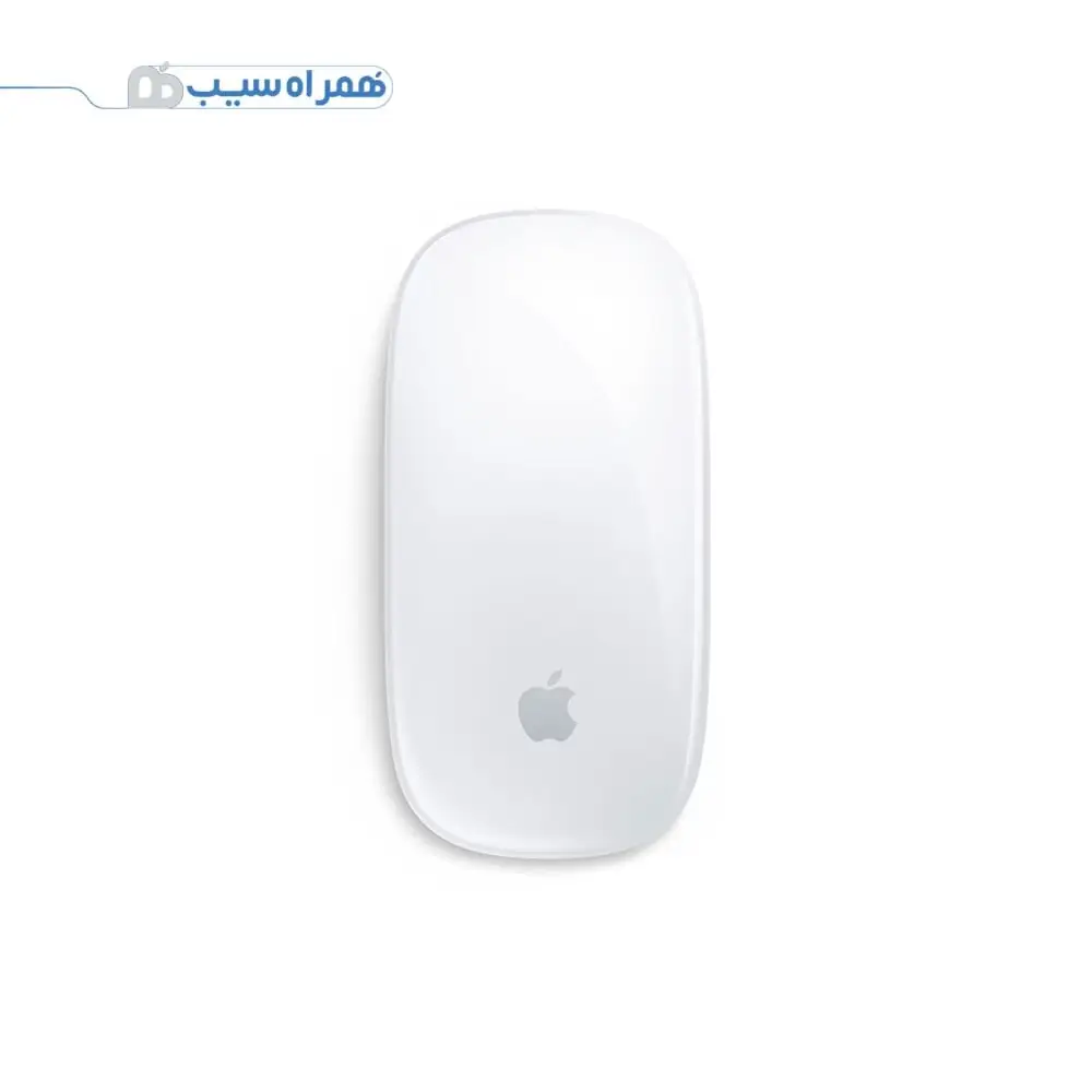 تصویر ماوس بی سیم اپل مدل Magic Mouse 3 رنگ سفید