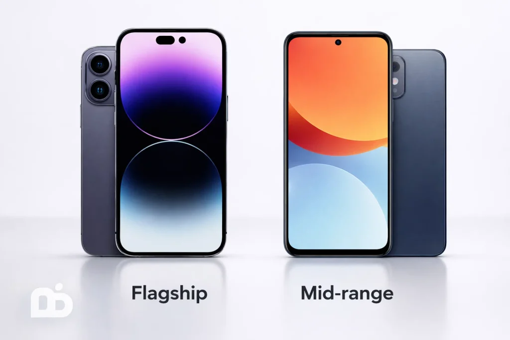 گوشی پرچم‌دار یا میان‌رده قوی