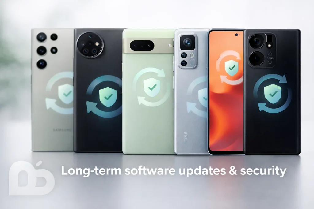 گوشی‌های اندرویدی بیشترین آپدیت را می‌گیرند