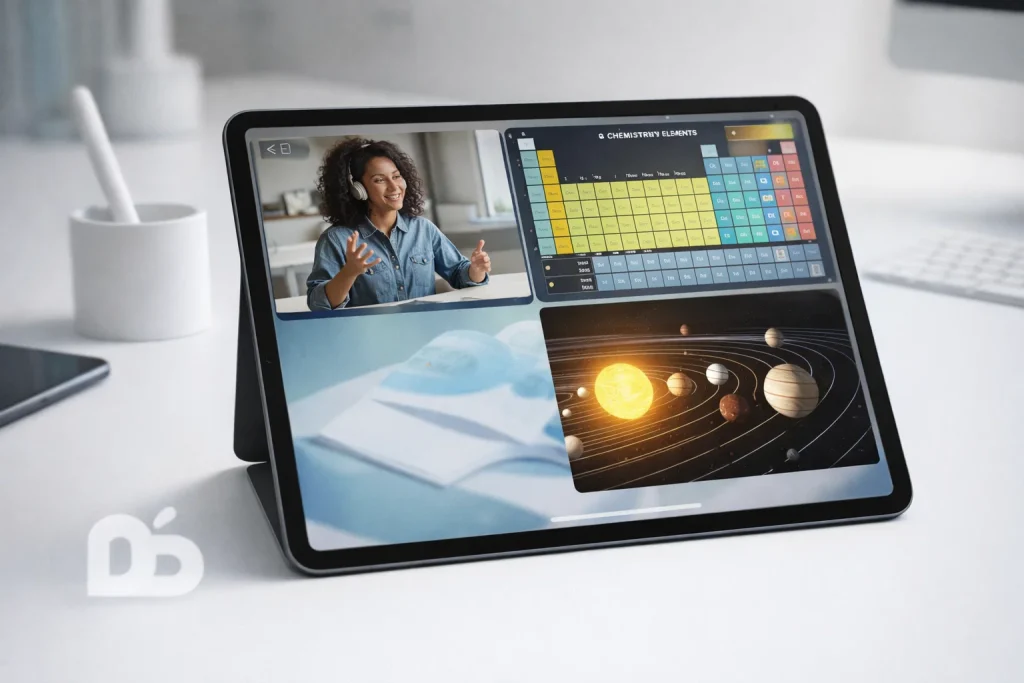 تبلت برای دانش‌آموزها